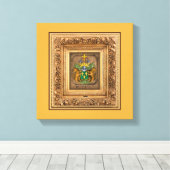 Toile Blason de Famille de Dutch Van Westervelt (Insitu (Plancher de Bois))