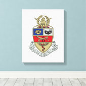 Toile Blason de Kappa Psi (Insitu (Plancher de Bois))