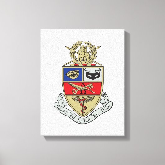 Toile Blason de Kappa Psi (Recto)