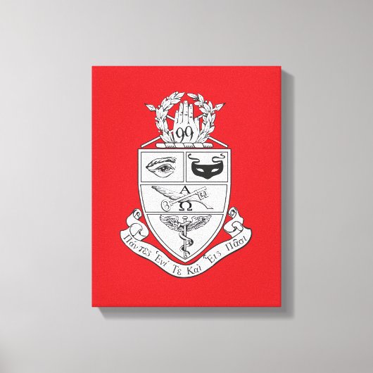 Toile Blason de Kappa Psi (Recto)