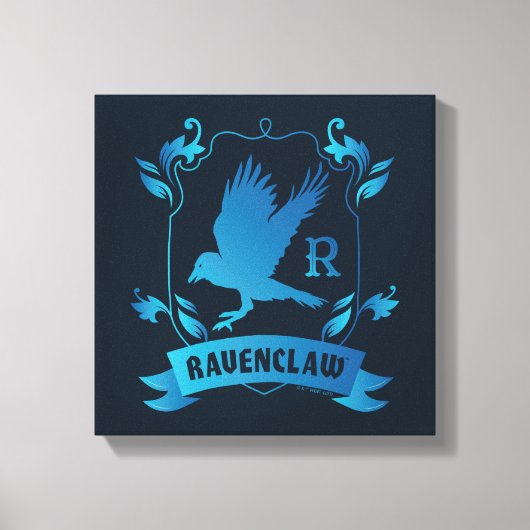 Toile Blason de la maison RAVENCLAW™ orné (Recto)