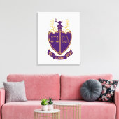 Toile Blason de la P.A.D. (Insitu(Salon))