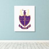 Toile Blason de la P.A.D. (Insitu (Plancher de Bois))