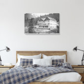 Toile Bldg pittoresque Hot Sprints (Insitu(Chambre))