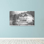 Toile Bldg pittoresque Hot Sprints (Insitu (Plancher de Bois))