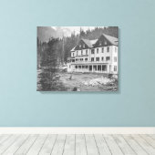 Toile Bldg pittoresque Hot Sprints (Insitu (Plancher de Bois))