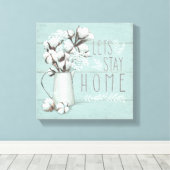 Toile Blessed IV Mint | Lets Stay Home (Insitu (Plancher de Bois))
