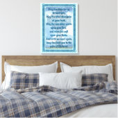 Toile Blessure irlandaise bleue (Insitu(Chambre))
