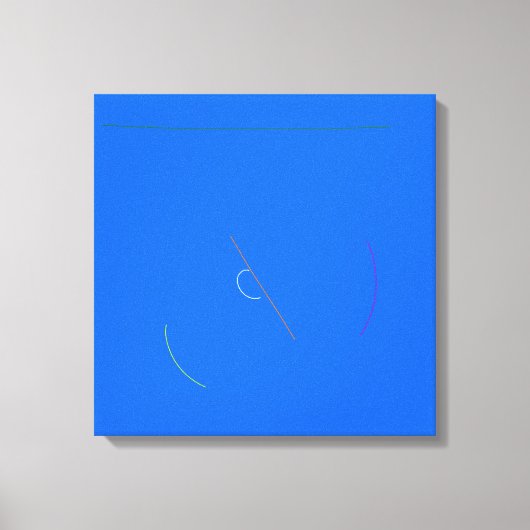 Toile Bleu (Recto)