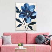 Toile Bleu à couper le souffle (Insitu(Salon))