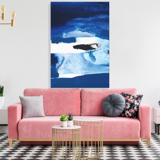 Toile Bleu Amore II (Insitu(Salon))