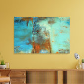 Toile Bleu deja (Insitu(Salon))