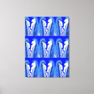 Toile Bleu éclair
