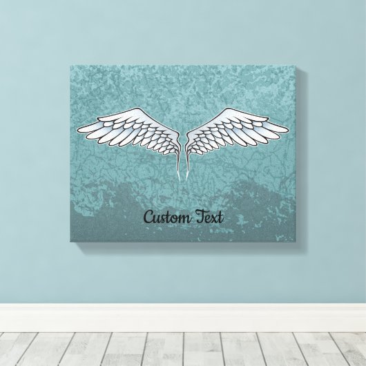 Toile bleu-gris Imprimer (Insitu (Plancher de Bois))