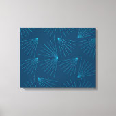 Toile Bleu, moderne, simple concept de célébration de la (Recto)