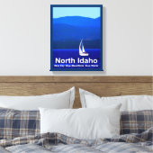 Toile Bleu nord de l'Idaho (Insitu(Chambre))