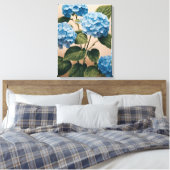 Toile Bleu paisible Hydrangée peinture (Insitu(Chambre))