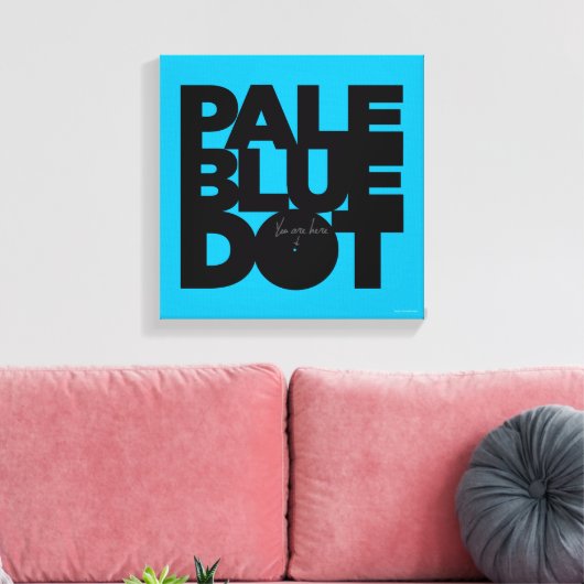 Toile Bleu pâle (Insitu(Salon))