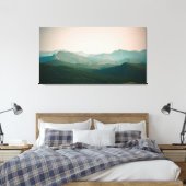 Toile Bleu par les montagnes (Insitu(Chambre))
