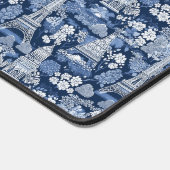 Toile Bleu Parisien complexe à motif (Coin)