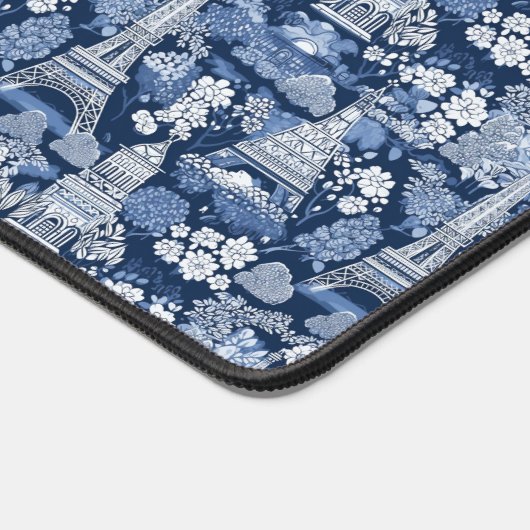 Toile Bleu Parisien complexe à motif (Coin)