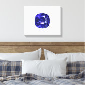 Toile Bleu profond (Insitu(Chambre))