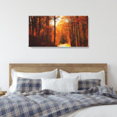 Toile Bleu Ridge Parkway Fall (Insitu(Chambre))