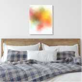 Toile Bleu rouge jaune violet vert rose moderne tendance (Insitu(Chambre))