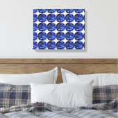 Toile Bleu saphir (Insitu(Chambre))