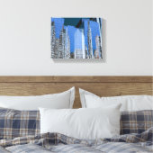 Toile Bleu urbain de Boston (Insitu(Chambre))
