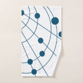 Toile bleue (Serviette à main)