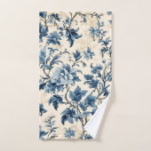 Toile Bleue Pays Français (Serviette à main)
