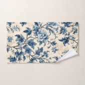 Toile Bleue Pays Français (Serviette à main)