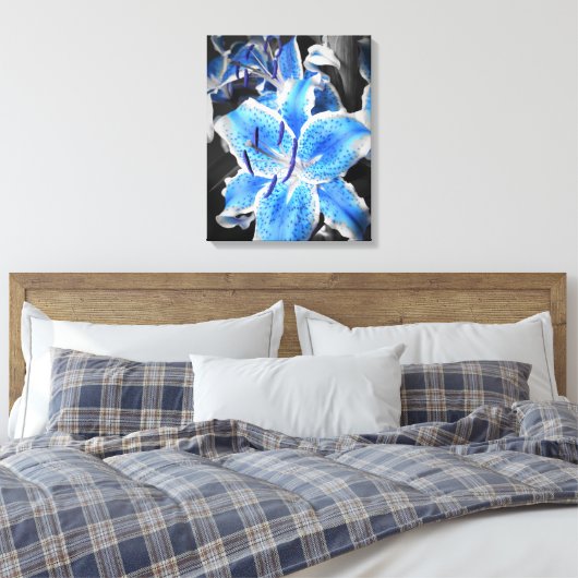 Toile Bleue Stargazer Enveloppée (Insitu(Chambre))