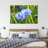 Toile bleuet des champs (Insitu(Chambre))