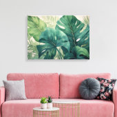 Toile Bliss botaniques tropicaux (Insitu(Salon))