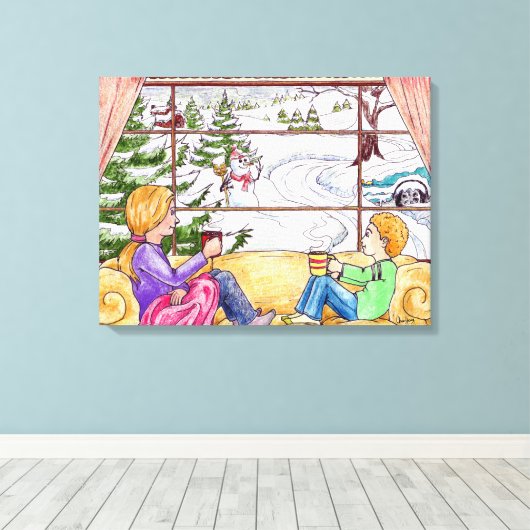 Toile Bliss d'hiver (Insitu (Plancher de Bois))