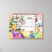 Toile Bliss d'hiver (Recto)