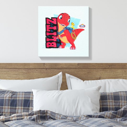 Toile Blitz | Dino Ranch (Insitu(Chambre))