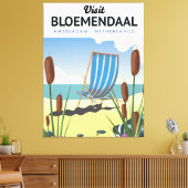 Toile Bloemendaal Amsterdam Travel poster (Insitu(Salon))