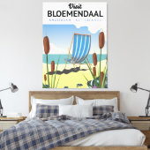 Toile Bloemendaal Amsterdam Travel poster (Insitu(Chambre))
