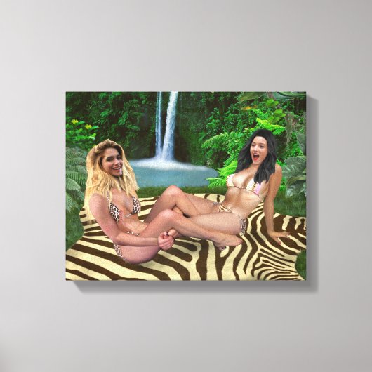 TOILE BLONDE CONTRE BRUNETTE (Recto)