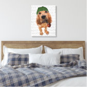 Toile Bloodhound Sherlock Holmes (Insitu(Chambre))