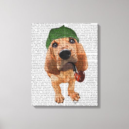 Toile Bloodhound Sherlock Holmes (Recto)