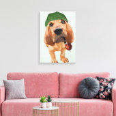 Toile Bloodhound Sherlock Holmes (Insitu(Salon))
