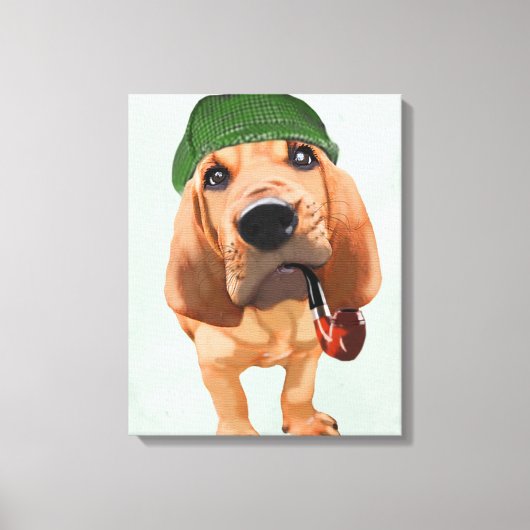 Toile Bloodhound Sherlock Holmes (Recto)