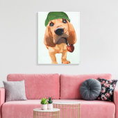 Toile Bloodhound Sherlock Holmes (Insitu(Salon))