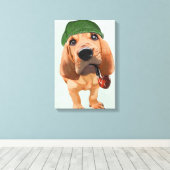 Toile Bloodhound Sherlock Holmes (Insitu (Plancher de Bois))