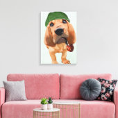 Toile Bloodhound Sherlock Holmes (Insitu(Salon))