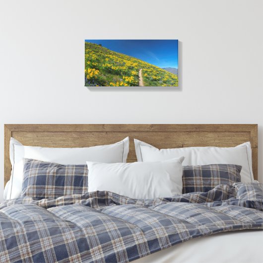 Toile Bloom du printemps de Balsamroot (Insitu(Chambre))